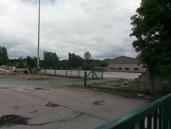 The old Stocks Bricks site in Garforth, which is earmarked for development for housing.