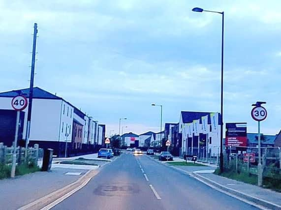 The sign blunder on Woodfield Way at Balby. (Photo: Becky Fowler).