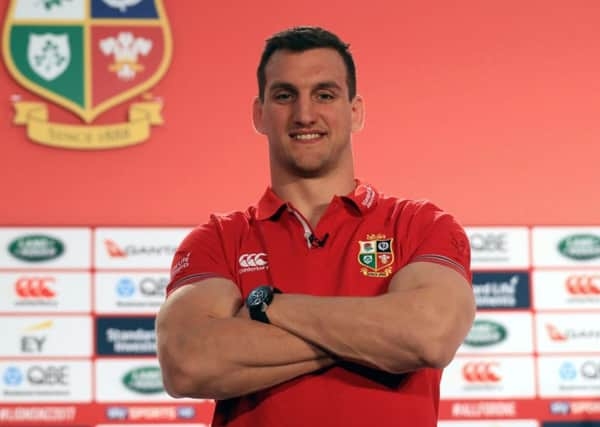 British & Irish Lions captain Sam Warburton. Picture: Adam Davy/PA