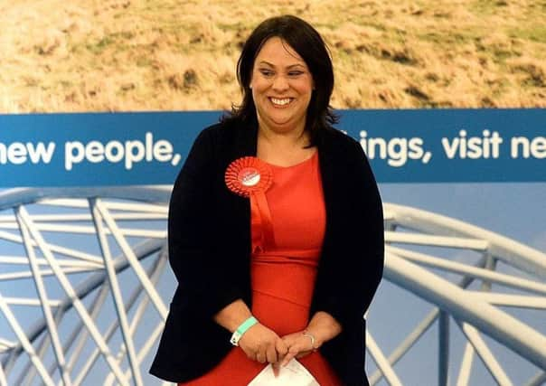 Conservative candidate Beth Prescott and Labour candidate Paula Sherriff, who was elected for a second term. Picture: Andrew Bellis