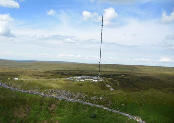 Tour de France, Holme Moss..Picture by West Yorkshire Police..