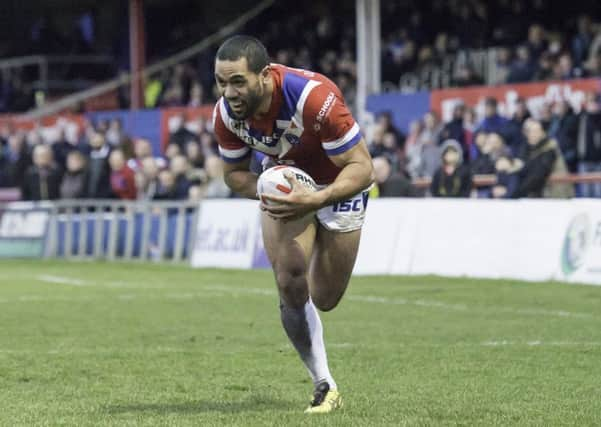 SIDELINED: Bill Tupou. Picture by Allan McKenzie