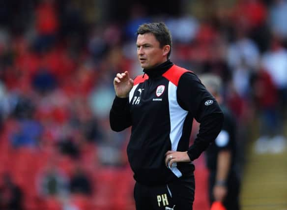 WE GO AGAIN: Barnsley boss, Paul Heckingbottom. Picture: Jonathan Gawthorpe