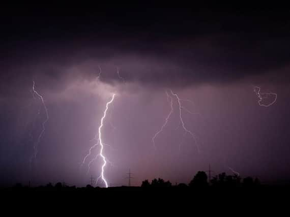 Yorkshire is set to be hit by thunderstorms