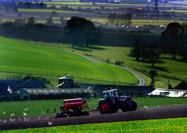 Working the land on the wolds above Londesborough. Picture: James Hardisty