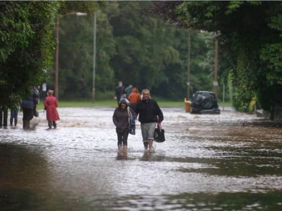 Severe flooding caused chaos in Sheffield in 2007