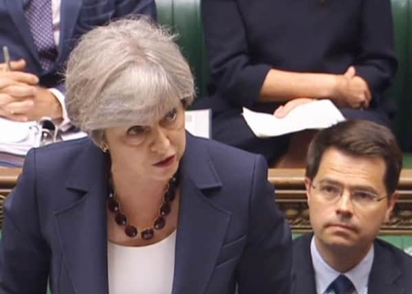 Theresa May at PMQs