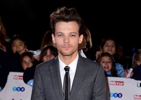 Louis Tomlinson. PIC: PA