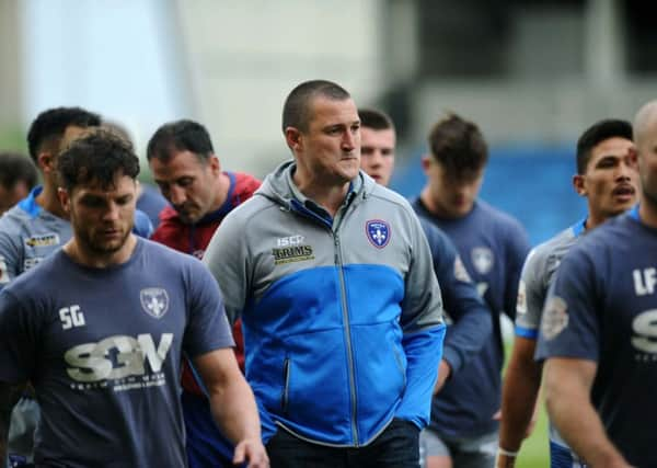 Chris Chester and his Wakefield Trinity side face Warrington.