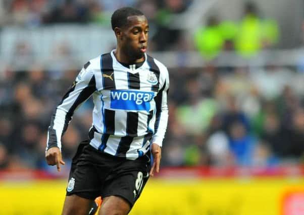 Vurnon Anita, in action for former club, Newcastle United.