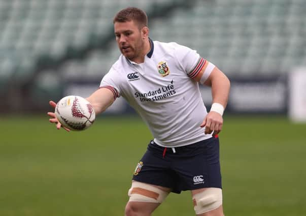 British and Irish Lions Sean O'Brien.