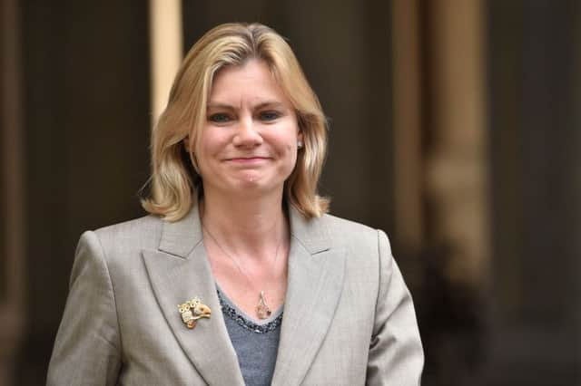 Education Secretary Justine Greening arrives at Downing Street. Photo credit: David Mirzoeff/PA Wire