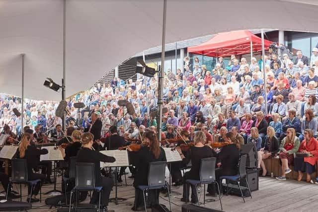 The BBC Proms at Stage@TheDock in Hull today