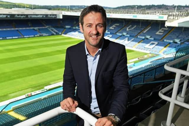 Leeds United head coach Thomas Christiansen at Elland Road.  Picture: Bruce Rollinson