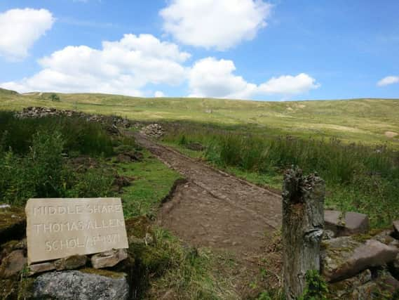 The abandoned village of Lodge. Picture: Yorkshire Water