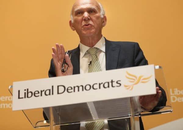 Sir Vince Cable is leader of the Liberal Democrats.