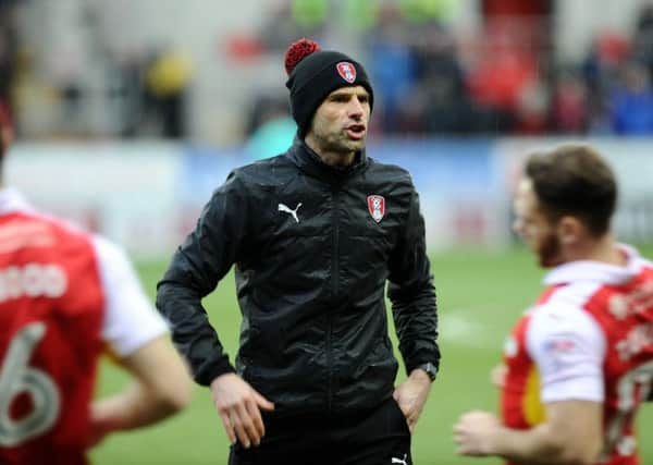 CONFIDENT: Rotherham United boss Paul Warne.
 Picture: Jonathan Gawthorpe