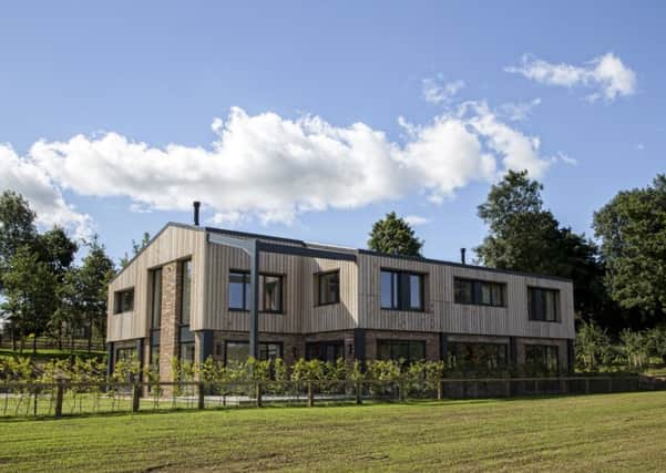 Church Farm: What was an old grain store has been converted into a home.