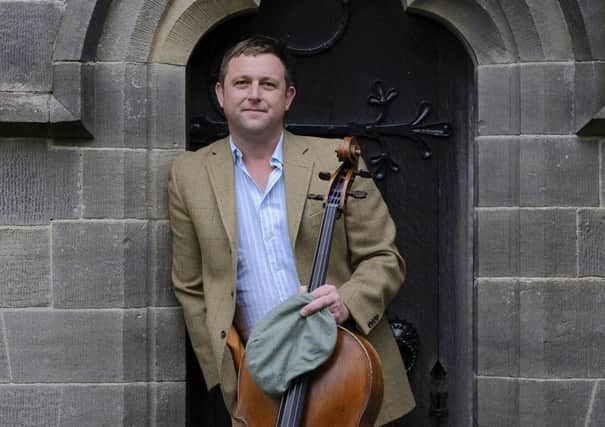 CELLIST: Jamie Walton, founder and artistic director of the festival Â©Tony Bartholomew/Turnstone Media