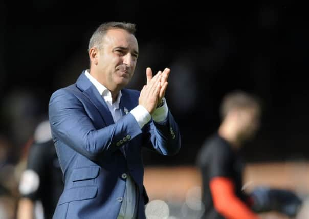 Carabao Cup is not main competition for Sheffield Wednesday says head coach Carlos Carvalhal (Picture: Steve Ellis).