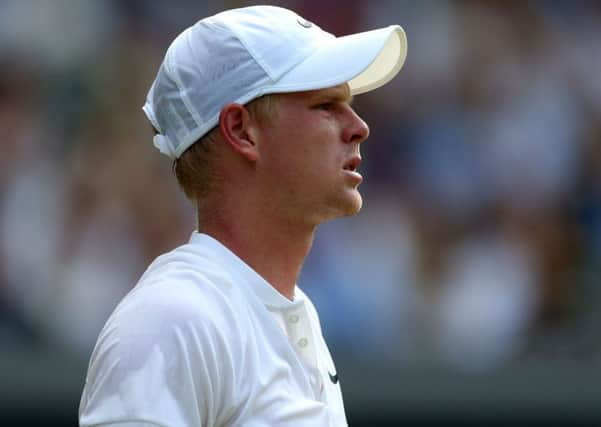 Easy win: Kyle Edmund.