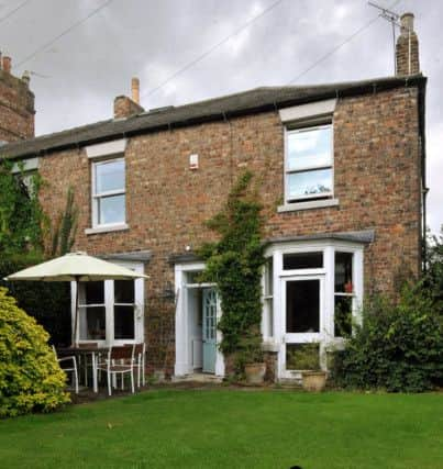 The large garden is what sold the house to Andrew and Sue