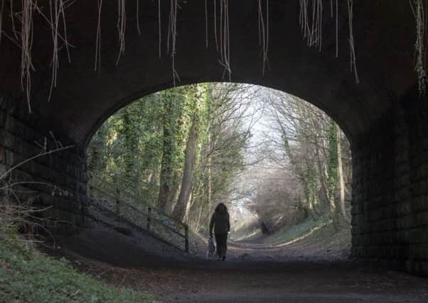 The Whitby to Scarborough Cinder Track.  Picture: Scott Wicking.