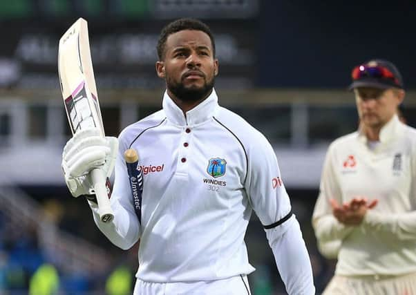 West Indies' Shai Hope.