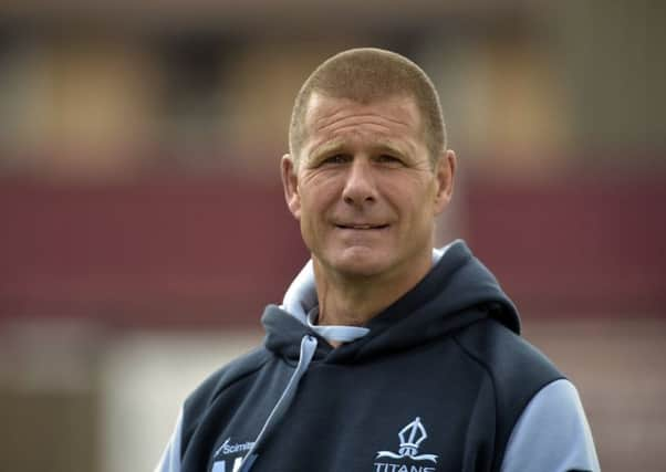 Rotherham Titans head coach Andy Key