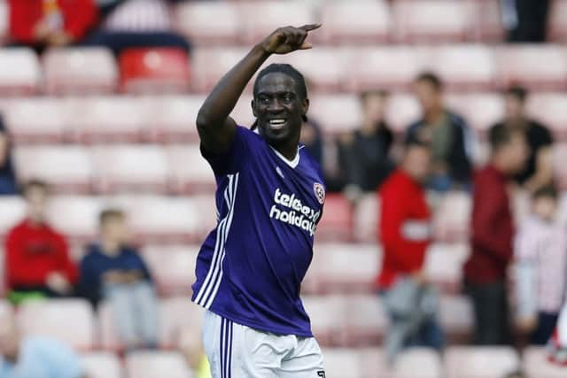 Clayton Donaldson of Sheffield Unitedd celebrates his second goal against Sunderland. (Picture: Simon Bellis/Sportimage)