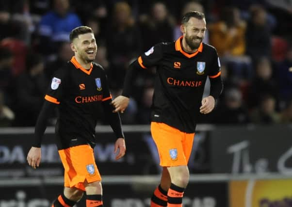 Steven Fletcher and Gary Hooper