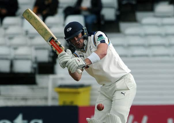 Yorkshire's Andrew Hodd.