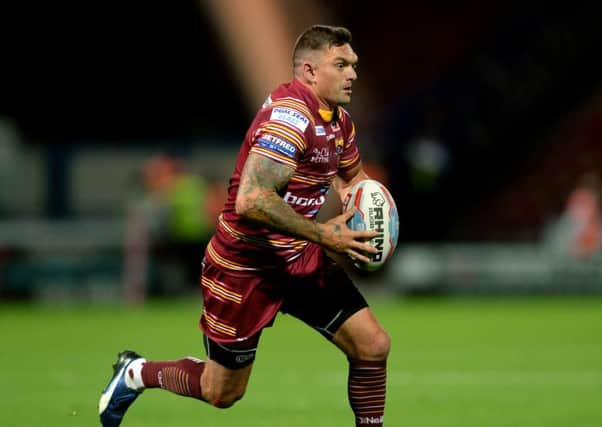 TOUGH NIGHT: 
Huddersfield Giants' Danny Brough.