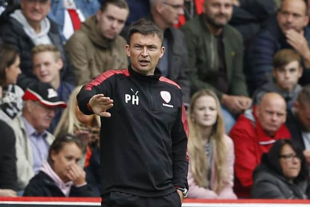 Barnsley manager Paul Heckingbottom. Picture: Simon Bellis/Sportimage