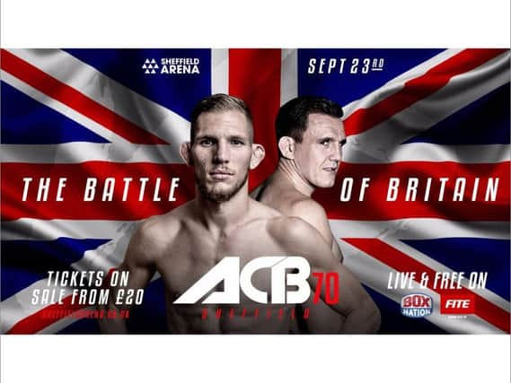 Battle of Britain ACB 70 action at Sheffield Arena September 23, 2017