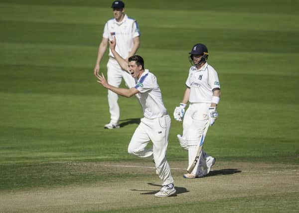 Yorkshire's Matthew Fisher. Picture by Allan McKenzie/SWpix.com