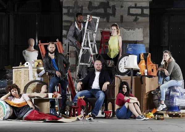 OUT OF THE THEATRE: Red Ladders production The Shed Crew is at Albion Electric Warehouse.Picture: Anthony Robling