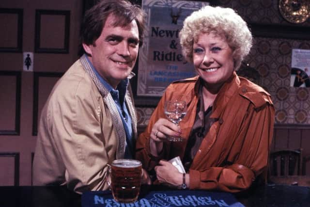 Jack Duckworth [Bill Tarmey] and Vera Duckworth [Liz Dawn]