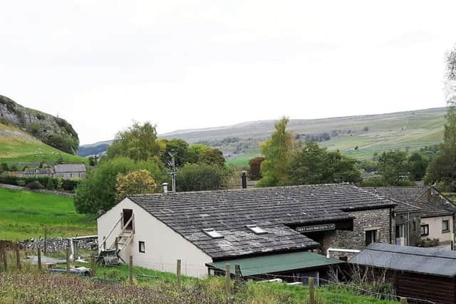 Kilnsey Smokehouse is located on the Kilnsey Estate.