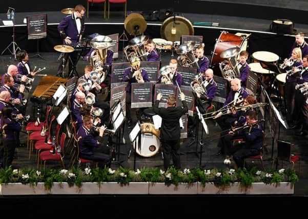 TOP BRASS: Brighouse and Rastrick bands winning performance at the National Brass Band Championships. PIC: Gordon Ratcliffe