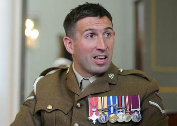 Doncaster war hero Ben Parkinson.