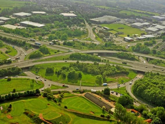 Chain Bar roundabout.