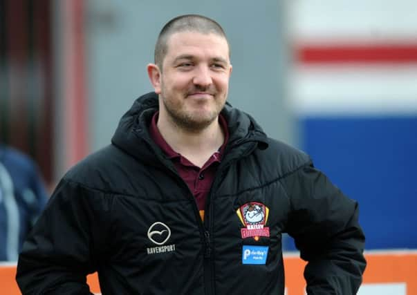 Batley Bulldogs coach Matt Diskin.
 Picture Jonathan Gawthorpe