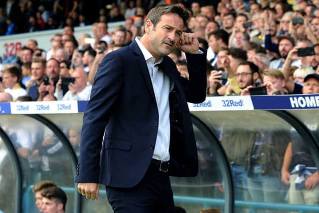 UNDER PRESSURE: 
Leeds United's head coach Thomas Christiansen. 
Picture Jonathan Gawthorpe