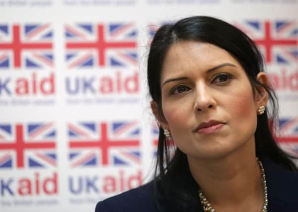 Priti unsurprising: Priti Patel has now resigned