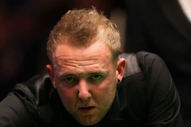 Adam Duffy during his match with  Ronnie O'Sullivan during day seven of the williamhill.com UK Championships at The Barbican Centre, York. (Picture: Mike Egerton/PA Wire)