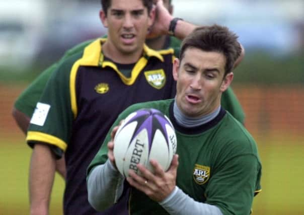 Andrew Johnss late inclusion in the Australia side that beat England in the 1995 World Cup final at Wembley gave the hosts no time to prepare for him (Picture: Steve Riding).