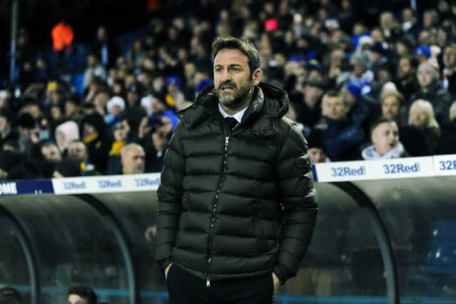 SATISFIED: Leeds United head coach Thomas Christiansen. Picture: Jonathan Gawthorpe.