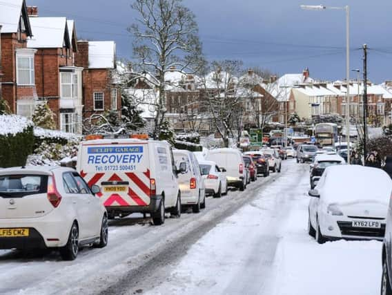 Snow in Yorkshire