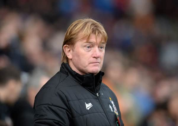 BUILDING: Bradford City manager Stuart McCall.
 Picture: Bruce Rollinson